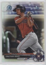2017 Bowman Chrome Prospects Refractor 103/499 Jonathan Arauz #BCP155 a6i