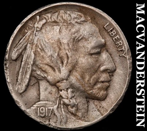 1917 Buffalo Nickel- Extra Fine Better Date No Reserve #J2061