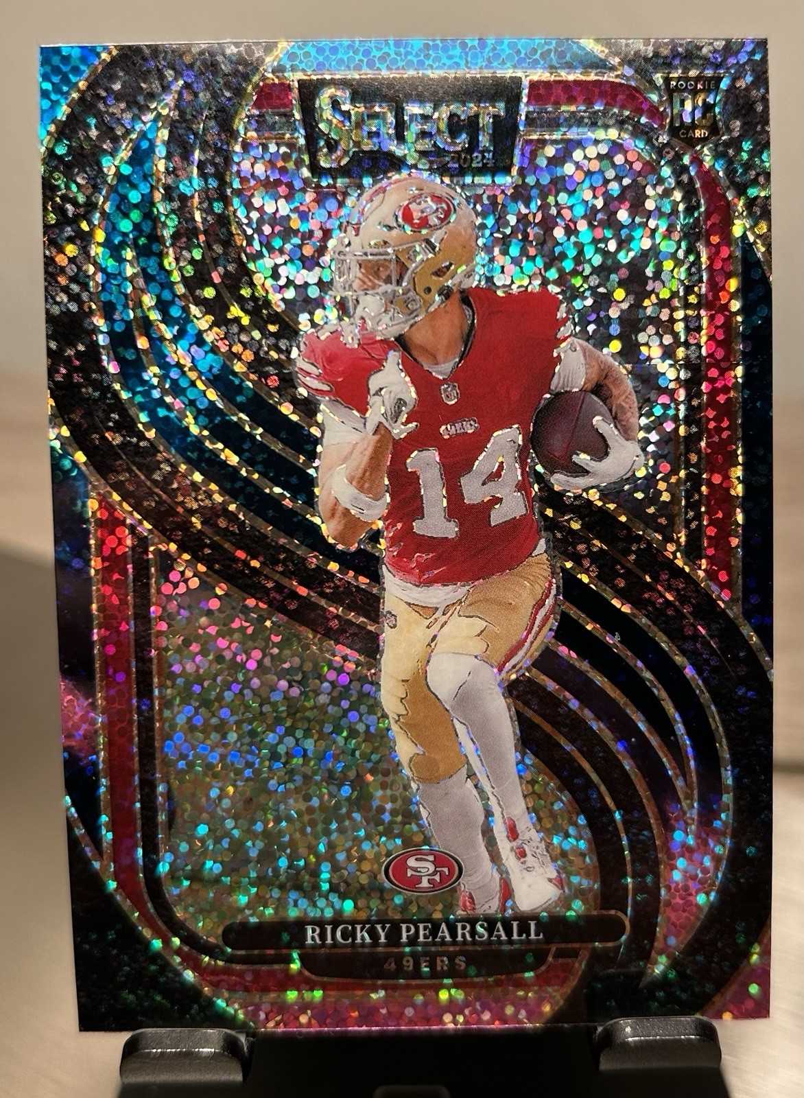 2024 Panini NFL Select Cosmic RICKY PEARSALL Premier SSP Rookie RC #173 MINT