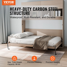 Queen Murphy Bed Hardware Kit Deluxe DIY Wall Bed Frame Mechanism