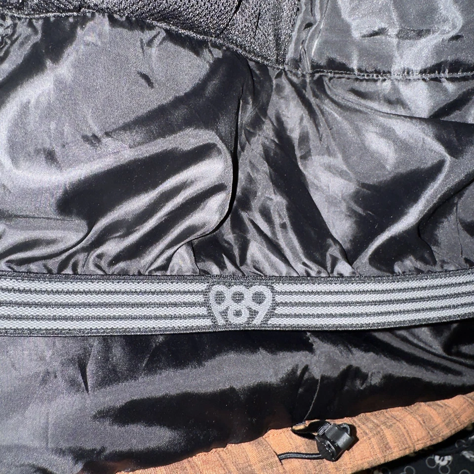 686 Women’s Snowboard Ski Coat Brown Orange Hooded Winter Coat Size S EUC - Image 3 of 4