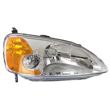 Ho2519102 Fits 2001-2003 Honda Civic Headlight Passenger Side Unit Coupe