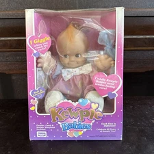 VINTAGE KEWPIE BABIES DOLL NIB 16" SOFT BODY ROSE ART GIGGLES 1993