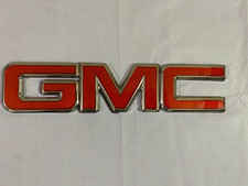 Oem Gmc Front Grille Emblem Red Chrome 22881265 Fits Sierra Yukon Savana Oem Gmc Front Grille Emblem Red Chrome 22881265 Fits Sierra Yukon Savana