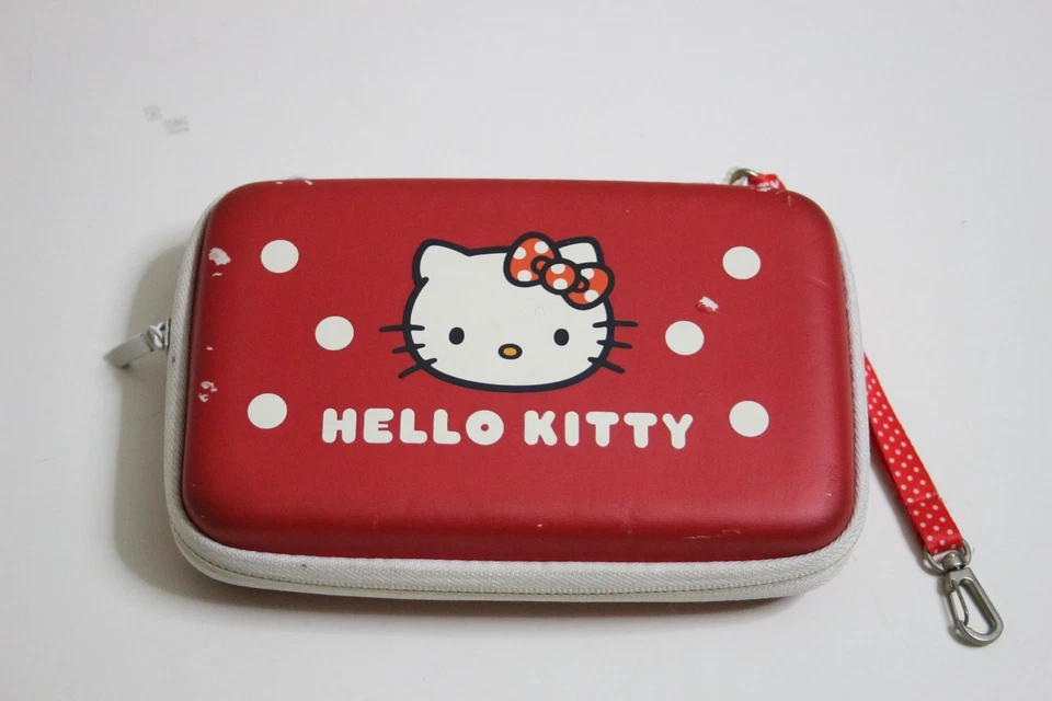 Bolsa de transporte Hello Kitty Nintendo 3DS XL - Vermelha do Japão Sanrio Kawaii - Imagem 4 de 4