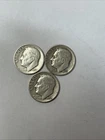 1953 SILVER Roosevelt Dime X (3)
