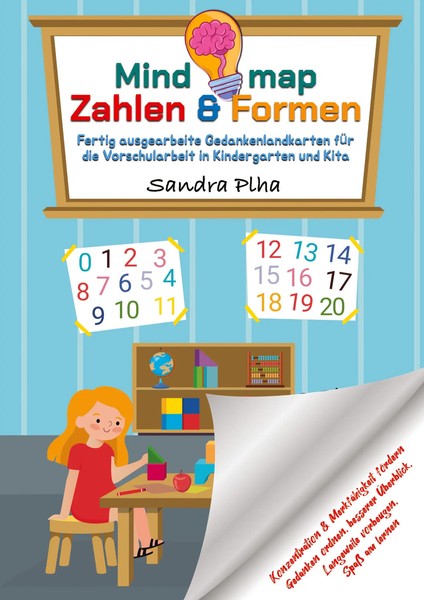 Sandra Plha | Kitafix-Mindmap Zahlen & Formen (Fertig Ausgearbeitete...-image