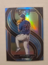 2025 Select Jonah Tong #178 Light Blue Prizm 139/199 New York Mets