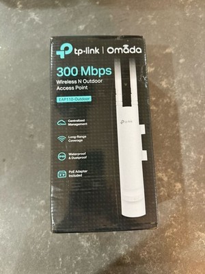 TP-Link Omada 300Mbps Wireless N Outdoor Access Point EAP110-Outdoor New 