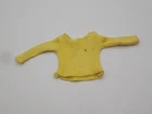 Vintage Barbie Fashion Doll Clone Mod Yellow Top for Bild Lilli MissSuzette Jill