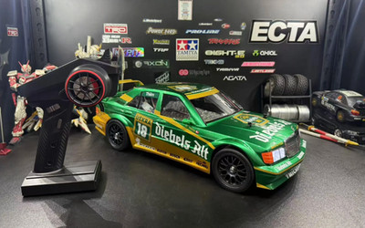 Mercedes 190E Evo II DTM RTR 1/10 RC Car Diebels Alt LED Fully Assembled