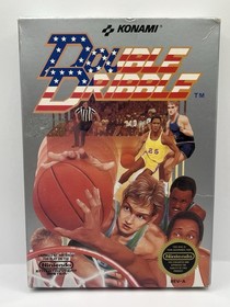 Double Dribble NES (Nintendo Entertainment System, 1987) [No Manual] - Tested
