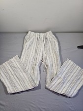Sienna Sky Stripped Wide Legged Womens Pants Size XS