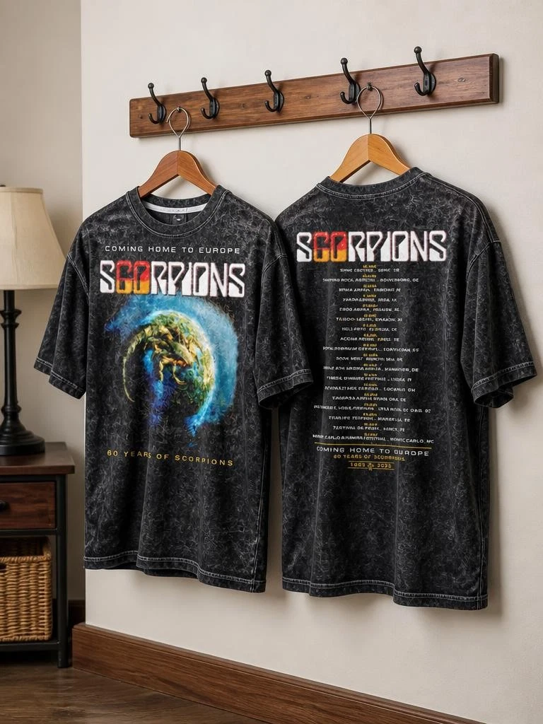 Scorpions European 3D 3d T-Shirt