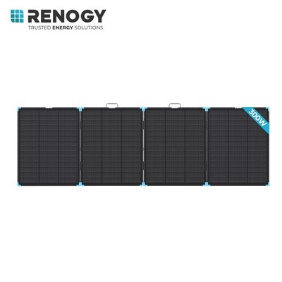 Renogy 300W Lightweight Portable Solar Suitcase Foldable Solar Panel Outdoor
