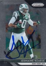 New York Jets Seahawks 2018 Prizm Jermaine Kearse Signed IP Autograph Auto