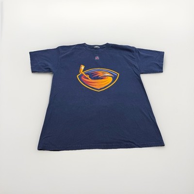 Vintage Atlanta Thrashers NHL T-Shirt Navy Blue Discontinued Team Logo  Men’s