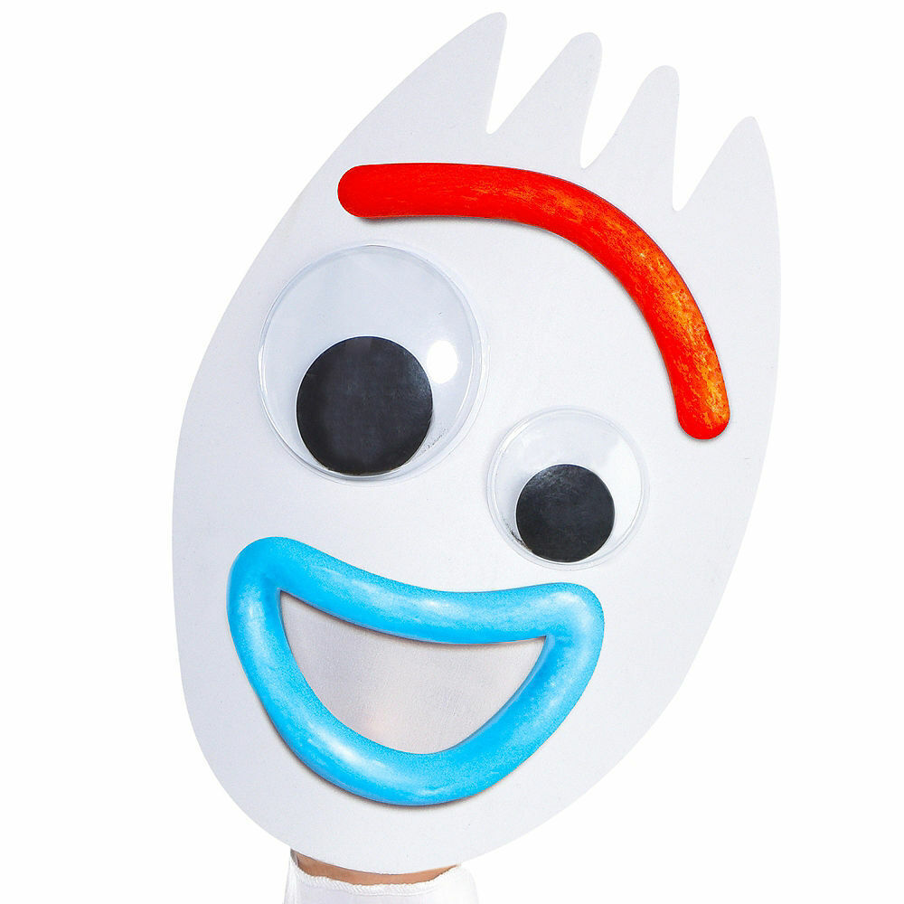 Disney Toy Story 4 Forky Costume Kid Mask Gloves Wrap Spork Bonnie Pixar  Toddler