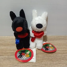 Sun Arrow Gaspard and Lisa Love Heart Angel Wing Plush Toy Set Doll Japan MWT