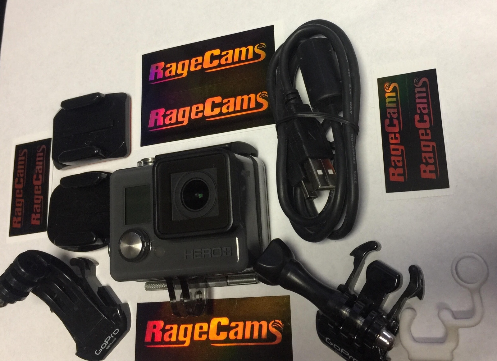 GoPro HERO+LCD Camcorder-Underwater Video Camera Waterproof W/16gb SD Card+DOORS-image