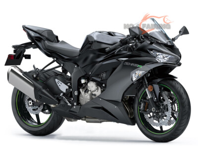 Black Painted Fairing Kit For Kawasaki Ninja ZX6R 2019-2020