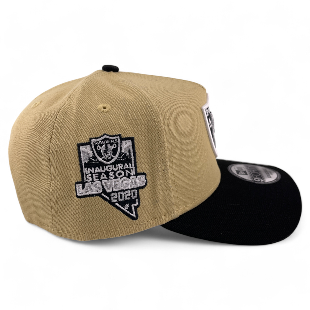 New Era Las Vegas Raiders NFL Inaugural Patch Tan 9FORTY A