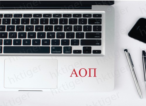 Alpha Omicron Pi Decal Sorority Car Window Bumper Vinyl Sticker 8"x2.5" Gift