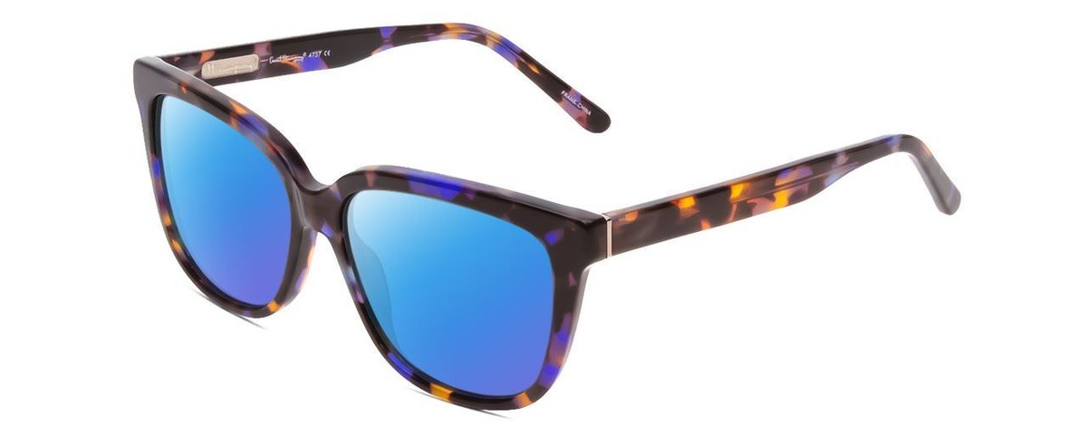 Ernest Hemingway H4737 Unisex Cateye Polarized Sunglass Blue  display picture 3
