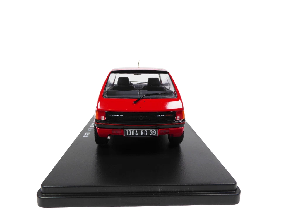 Peugeot 205 GTI 1.9 1988 rouge 1/24 IXO OPO10 Voiture miniature Diecast 6718 - Photo 4/4