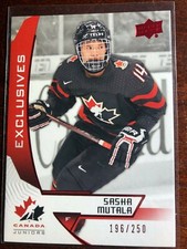 2019 UD Team Canada JUNIOR'S ..EXCLUSIVE..SASHA MUTALA... 196/250