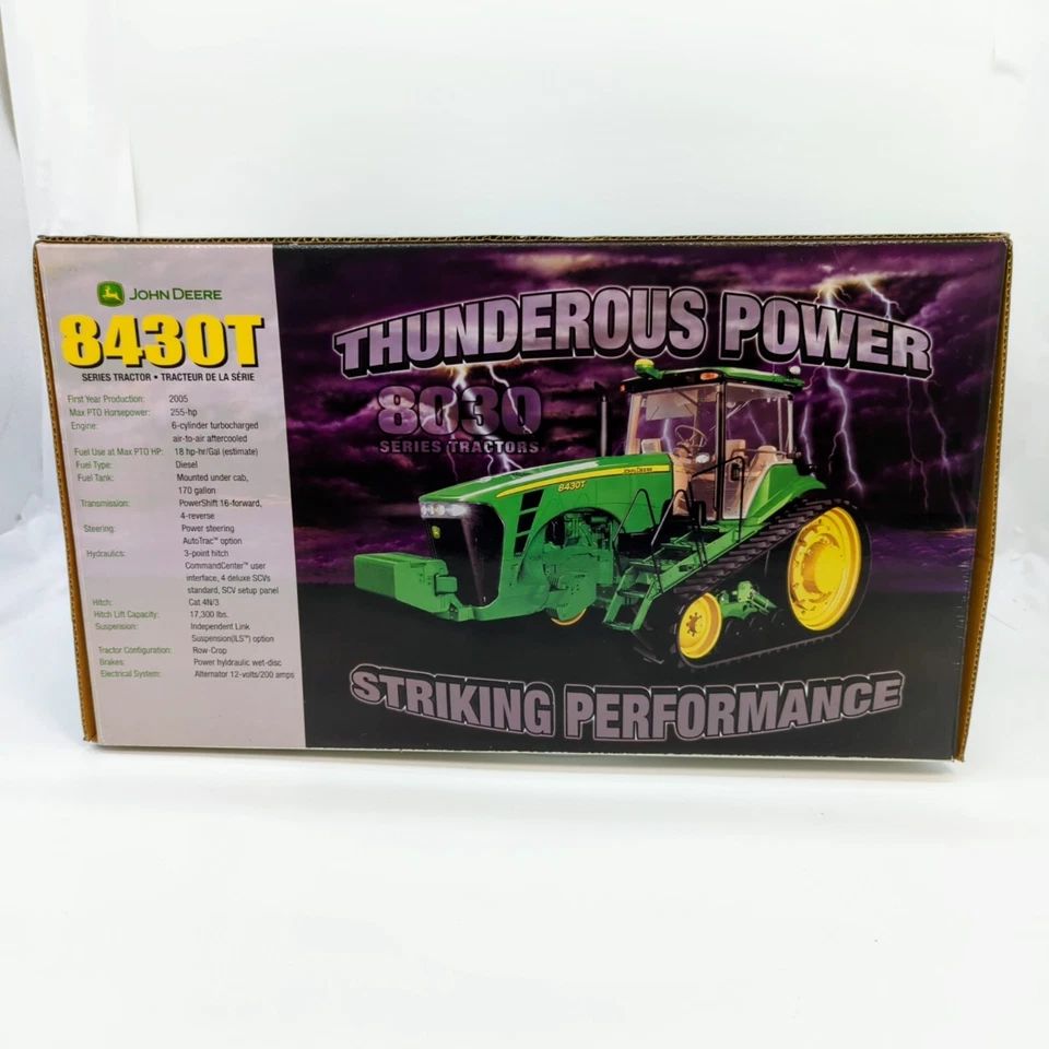 1/16 John Deere 8430T Tractor W/ Tracks Collector Edition - Image 4 of 4