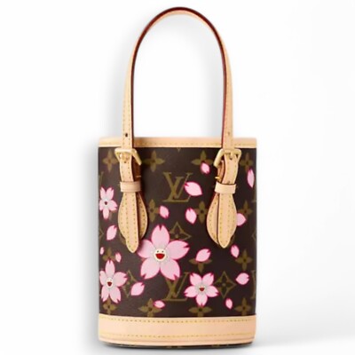 LOUIS VUITTON × Takashi Murakami Nano Bucket Bag M13417 Cherry