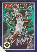 2019-20 Panini NBA Hoops Premium Miles Bridges Get Out the Way Purple Prizm SP 