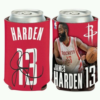 JAMES HARDEN HOUSTON ROCKETS Can Bottle Coozie Cooler FREE SHIPPING! 