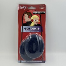 Sprigs Earbags Bandless Ear Warmers Adult Medium Thinsulate Navy