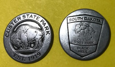 #ad Custer State Park Bison Token $5.75