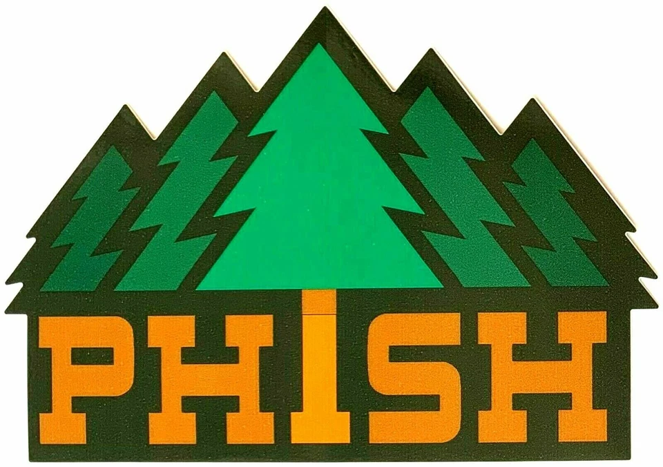 BAND SPECIFIC BRANDING Phish Timber Vinyl Sticker Laptop Mug Bottle Car Window Decal Memorabilia