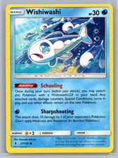 2017 Pokemon Sun & Moon Guardians Rising Base Wishiwashi #37