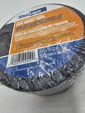 Shurtape 2 in. x 33.3 yds Moisture-Resistant Pipe Wrap Tape  PW-100