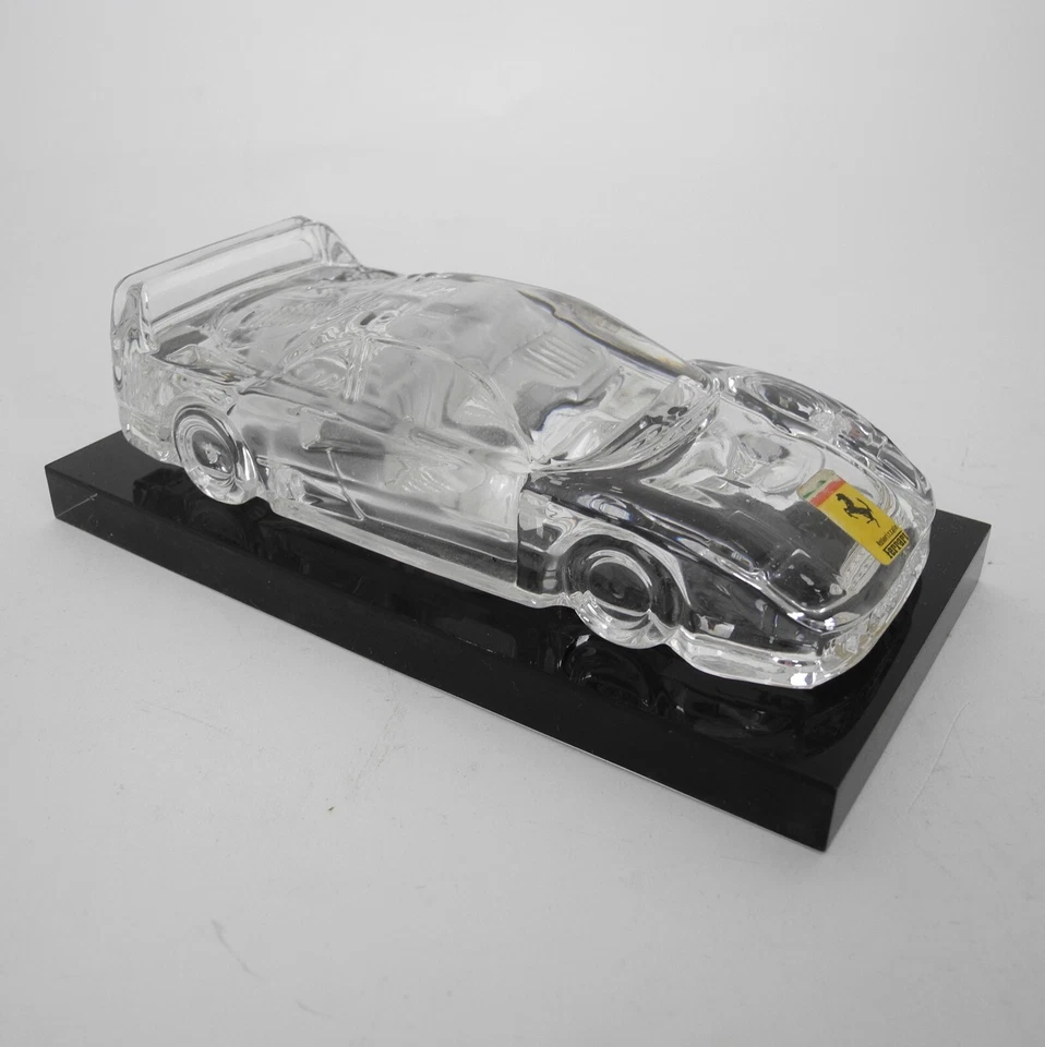 Auto Modello licenza Ferrari F40 vetro Cristallo etichetta Puthod scala 1:25-507 - Immagine 4 di 4