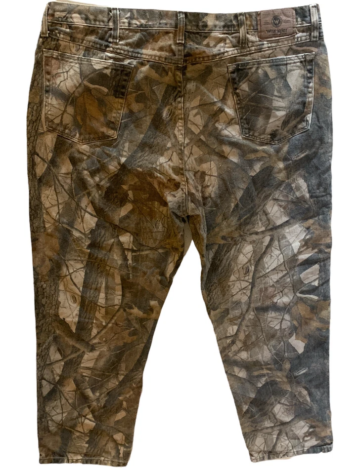 Wrangler Hunting Pants Mens Sz 44x32 Realtree Outdoors Camouflage - Image 2 of 4