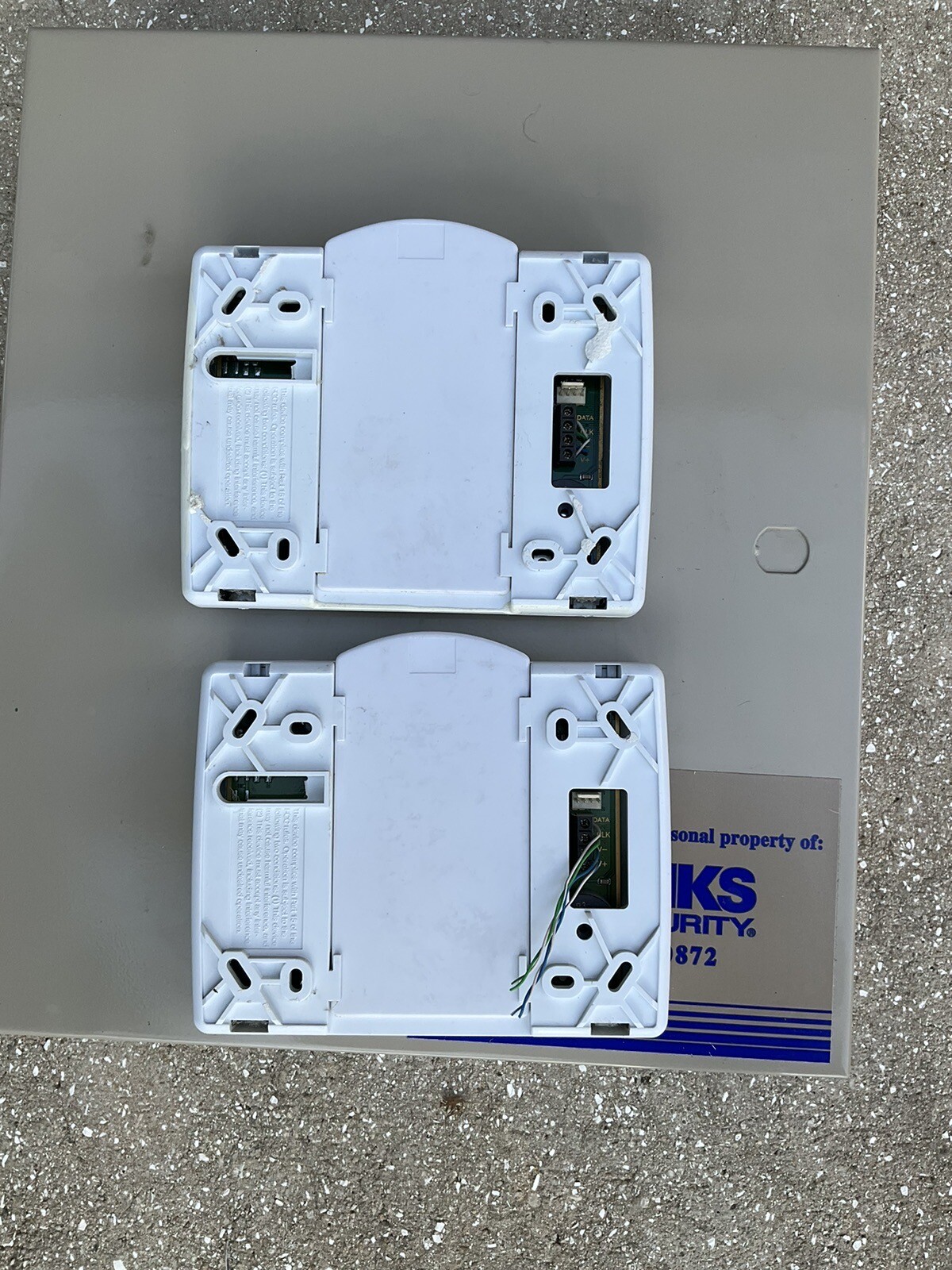 Brinks Security System with Box and 2 Key Pad **Parts Only**