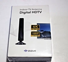WAVE DIGITAL HDTV INDOOR ANTENNA 1080P 4K