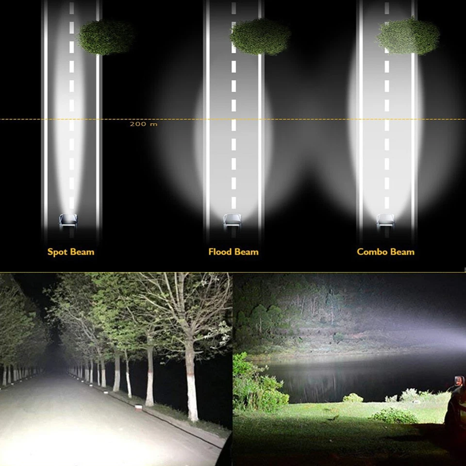 Barra de luz LED parrilla delantera de 30/32 pulgadas 2 piezas para Ford F250 F350 Super Duty 2011-2016 Foto 4 de 4