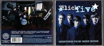 THE CLICK FIVE - GREETINGS FROM IMRIE HOUSE [CD, 2005 LAVA/ATLANTIC]