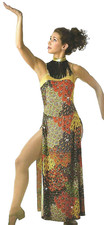 Child Large THE JOURNEY Dance Dress Costume Tribal Egyptian