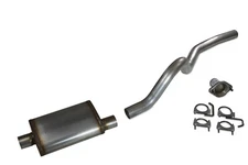 01-06 Jeep Wrangler 2.5" Exhaust Kit Stainless Muffler