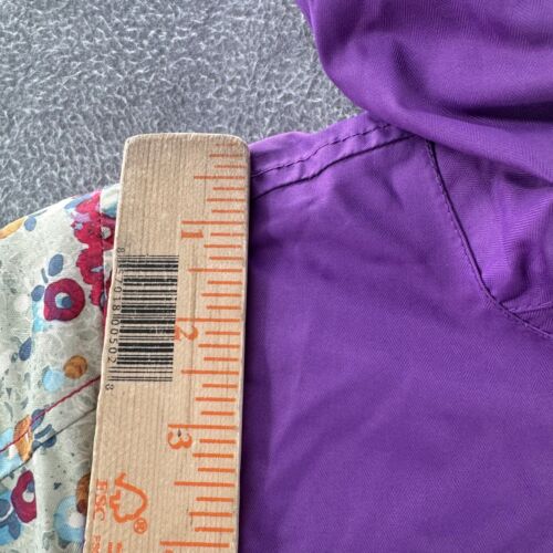 Roxi girls size XL (16) purple striped hooded 10k waterproof ski jacket - Picture 3 of 9