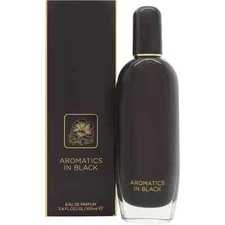CLINIQUE AROMATICS IN BLACK PERFUME SPRAY 3.4 fl. oz. / 100ml NEW IN BOX SEALED