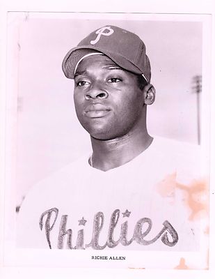 CIRCA 1960'S RICHIE ALLEN BASEBALL WIRE SERVICE PORTRAIT PHOTO PHILA. PHILLIES | eBay